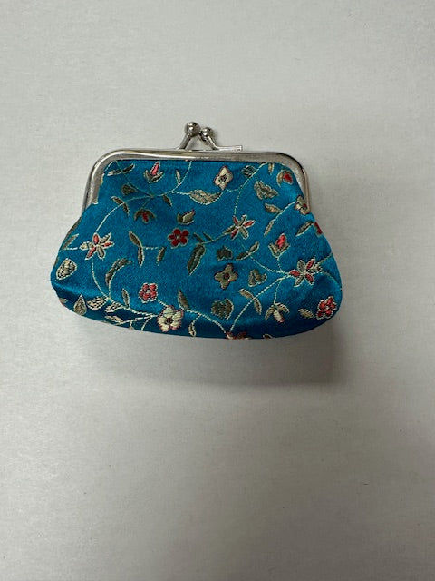 SILK COIN PURSE