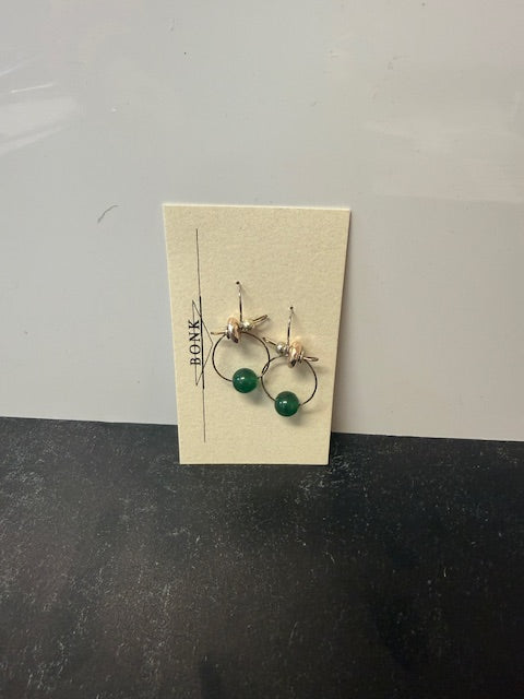 HANDMADE JEWELRY BY SARA BONK - SHORT HOOP EARRINGS