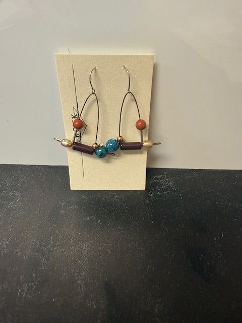 HANDMADE JEWELRY BY SARA BONK - MOD A EARRINGS