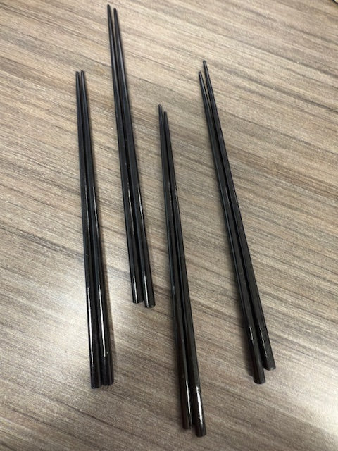 JAPANESE STYLE WOOD AND BAMBOO CHOPSTICKS - SET OF 2 PAIR