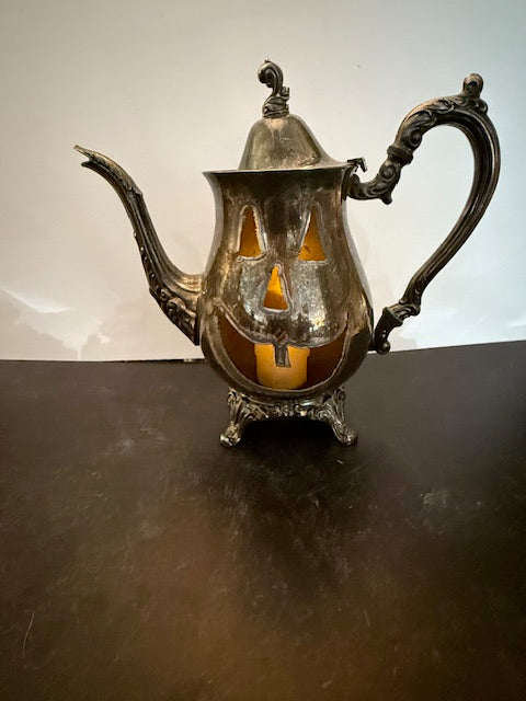 JACK-O-LANTERN SILVER SERVEWARE - ASSORTED