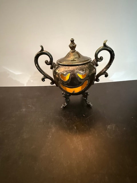 JACK-O-LANTERN SILVER SERVEWARE - ASSORTED