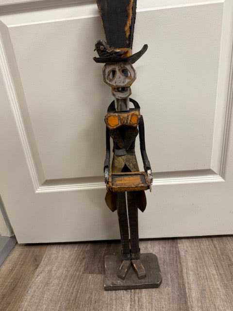 VINTAGE SKELETON CARD HOLDER