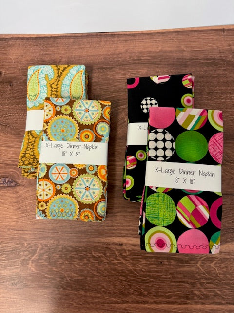 TA-DAH DESIGN 18"x18" NAPKINS - EVERYDAY - SET OF 4