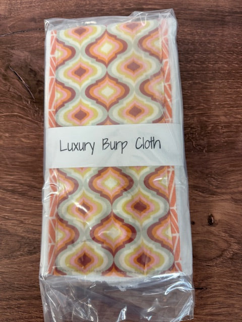 TA-DAH LUXURY BURP CLOTHE - ASSORTED