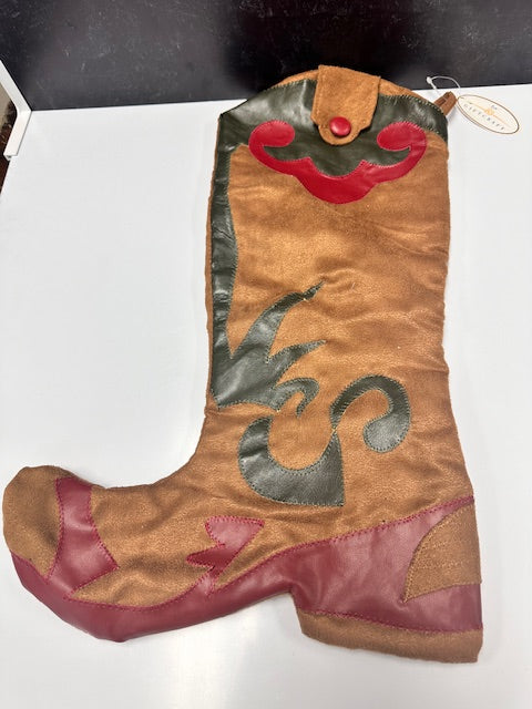 COWBOY BOOT STOCKING