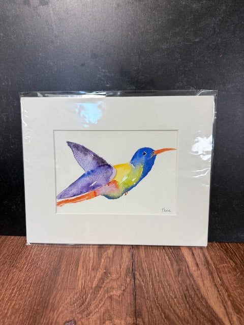 ORIGINAL WATERCOLORS BY THEO BEE - MATTED 8x10