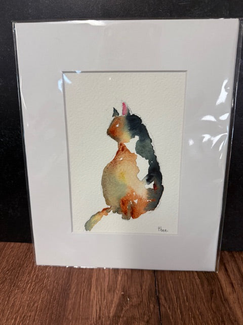 ORIGINAL WATERCOLORS BY THEO BEE - MATTED 8x10