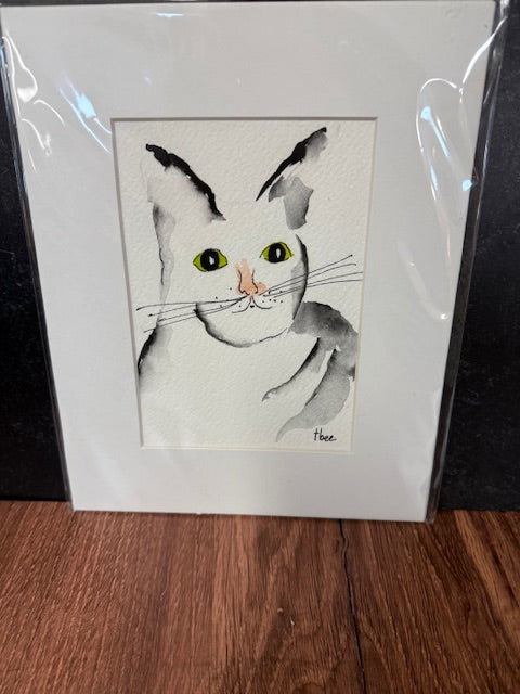 ORIGINAL WATERCOLORS BY THEO BEE - MATTED 8x10