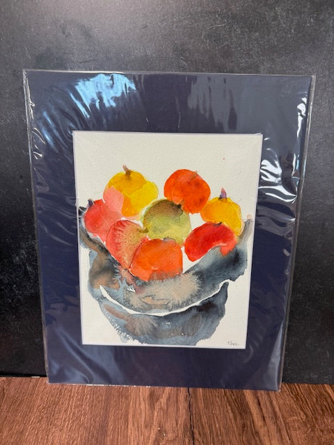 ORIGINAL WATERCOLORS BY THEO BEE - MATTED 11x14