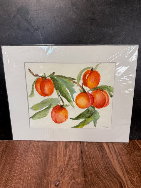 ORIGINAL WATERCOLORS BY THEO BEE - MATTED 8x10