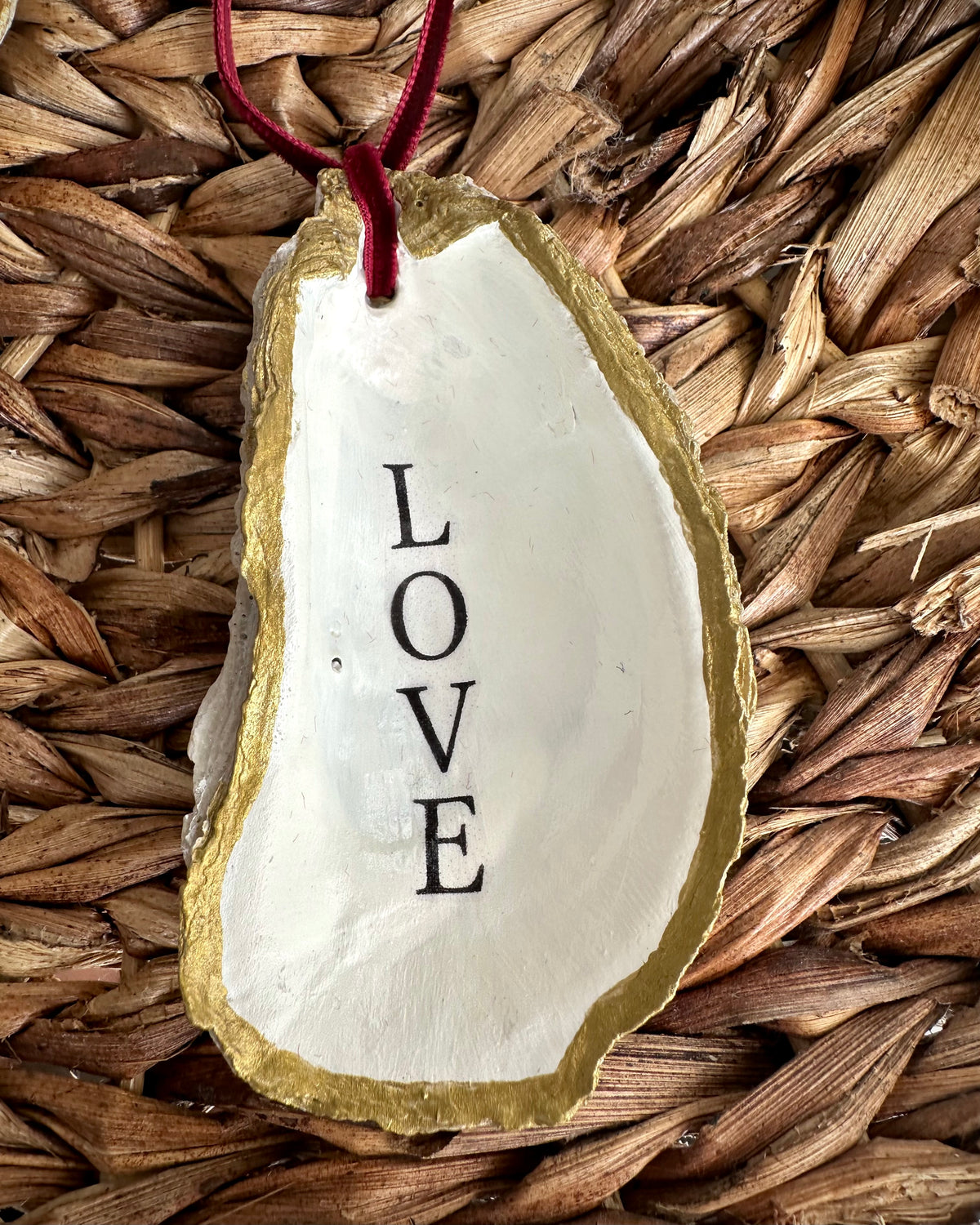 SHELLS + SALT - HANDCRAFTED OYSTER SHELL ORNAMENTS - ASSORTED