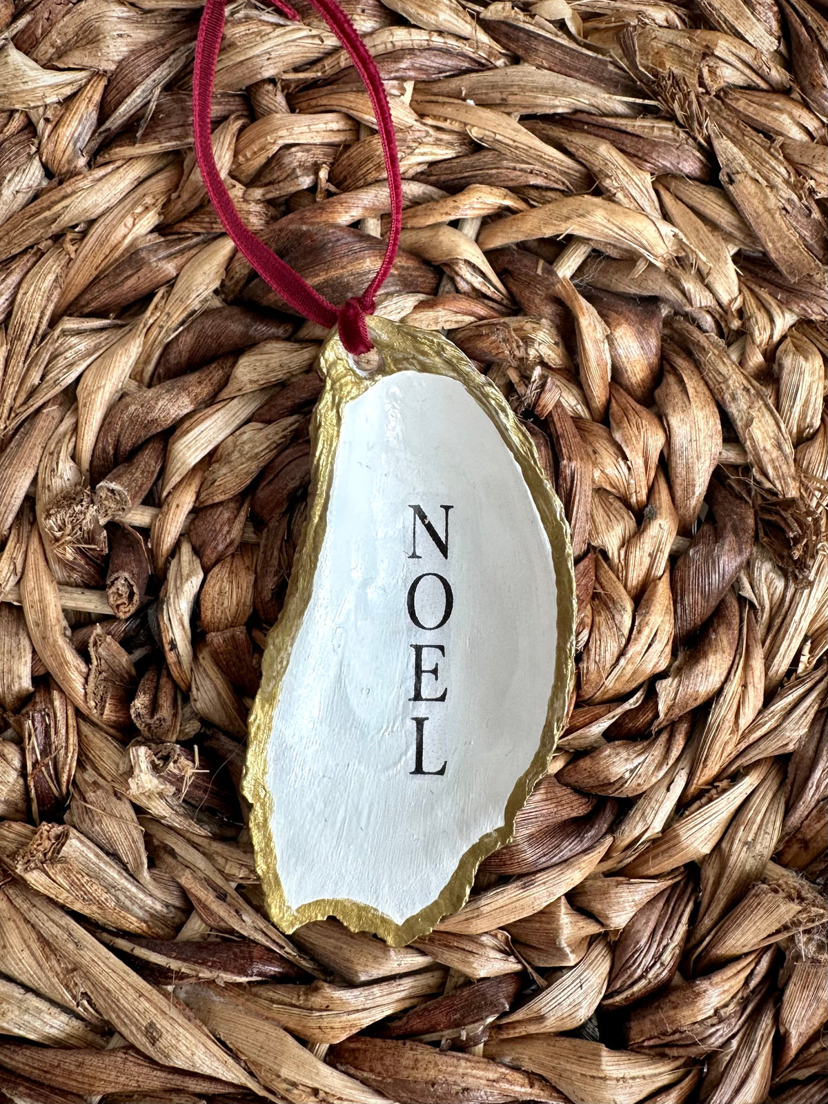 SHELLS + SALT - HANDCRAFTED OYSTER SHELL ORNAMENTS - ASSORTED