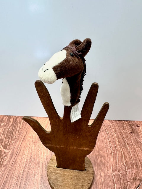 VINTAGE FARM ANIMAL FINGER PUPPET BY MANHATTAN TOY COMPANY - ASSORTED