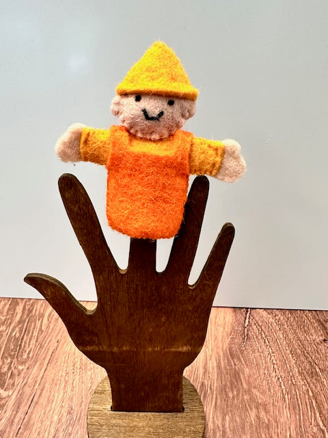 OCCUPATION FELT FINGER PUPPET - ASSORTED