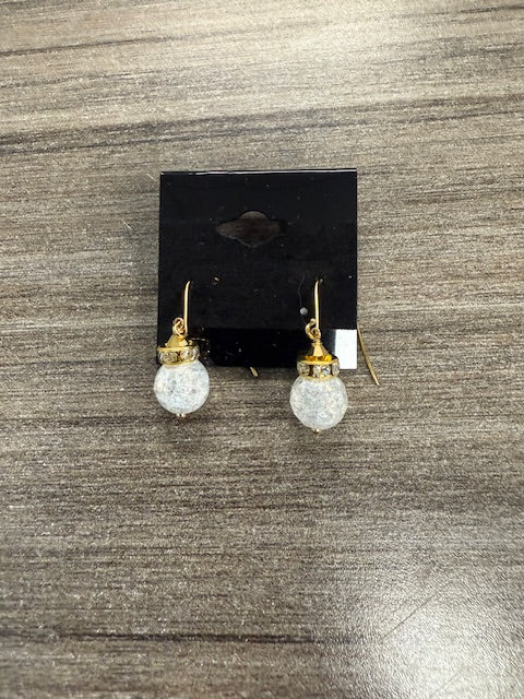 JANNIES JEWELS - EARRINGS 223 SNOW GLOBE