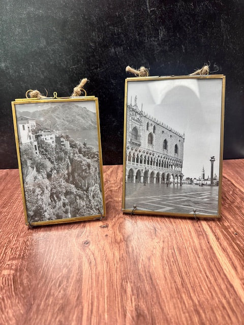 IRON/GLASS PICTURE FRAMES - LARGE 5x7