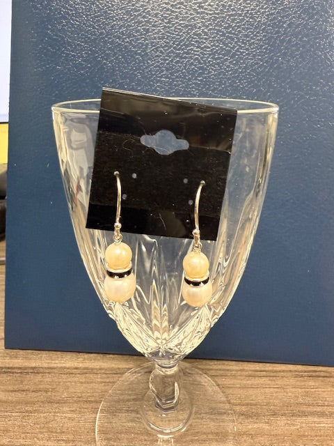 JANNIES JEWELS - PEARL AND CRYSTAL EARRINGS - ASSORTED