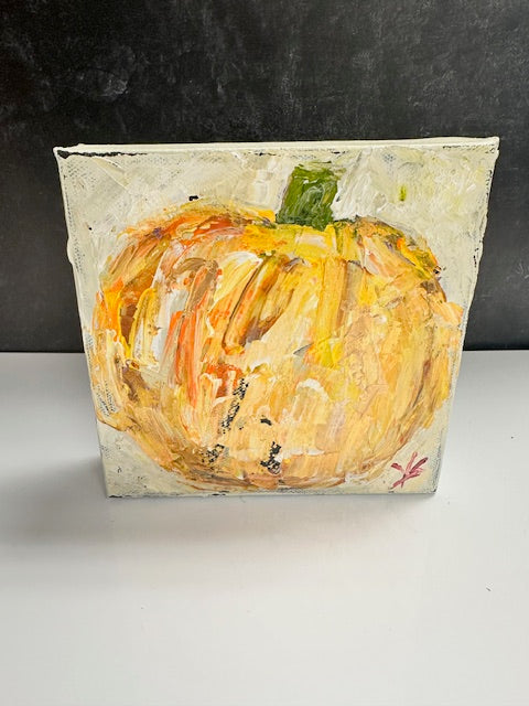 VICKI SHIPLEY ORIGINAL ARTWORK - PUMPKINS - ASSORTED 6"X6"