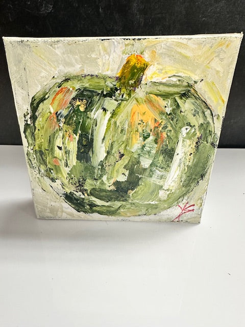 VICKI SHIPLEY ORIGINAL ARTWORK - PUMPKINS - ASSORTED 6"X6"