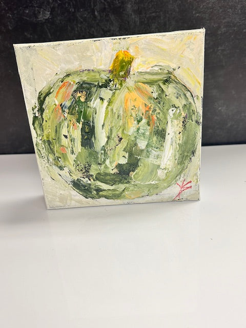 VICKI SHIPLEY ORIGINAL ARTWORK - PUMPKINS - ASSORTED 6"X6"