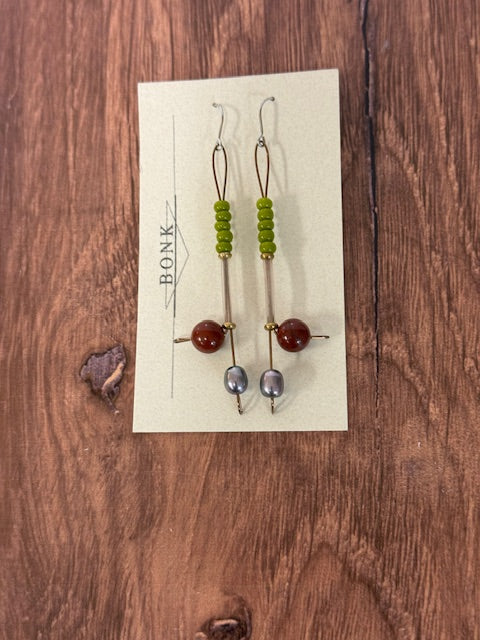 HANDMADE JEWELRY BY SARA BONK STIK EARRINGS