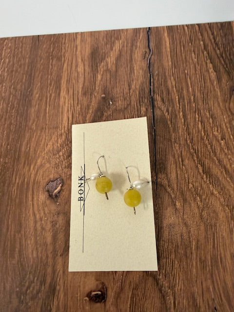 HANDMADE JEWELRY BY SARA BONK - MOD A EARRINGS AND SHORT RETRO EARRINGS