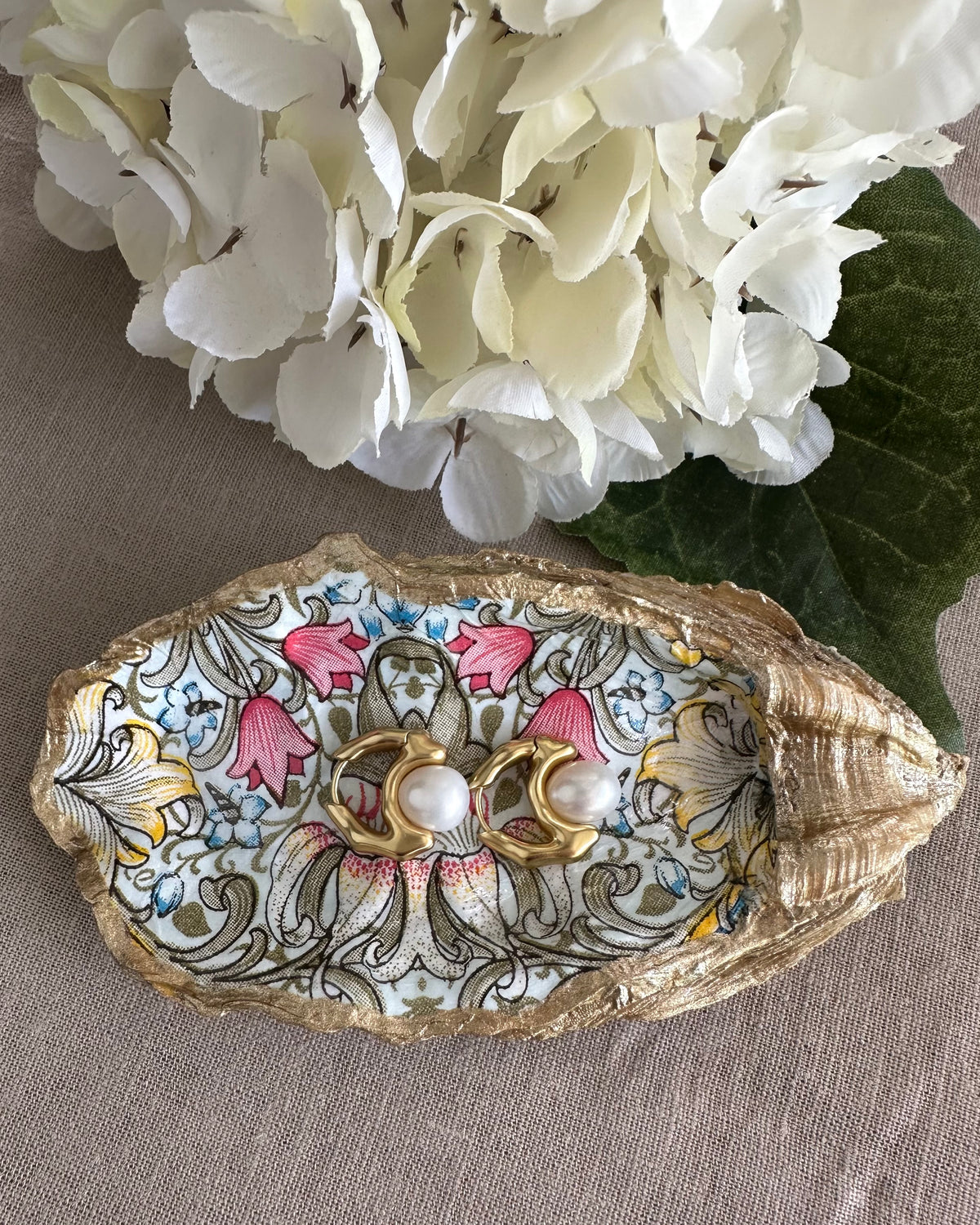 SHELLS + SALT - HANDCRAFTED DECORATIVE SHELLS & TRINKET DISHES - ASSORTED