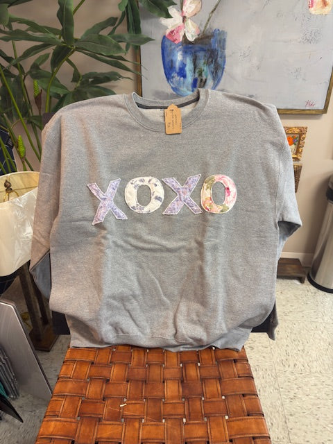 QUILTED SWEAT SHIRTS - HEART AND LOVE