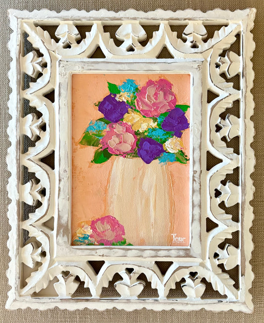 RON YORK ORIGINAL ARTWORK - FRESH PICKED 7x5