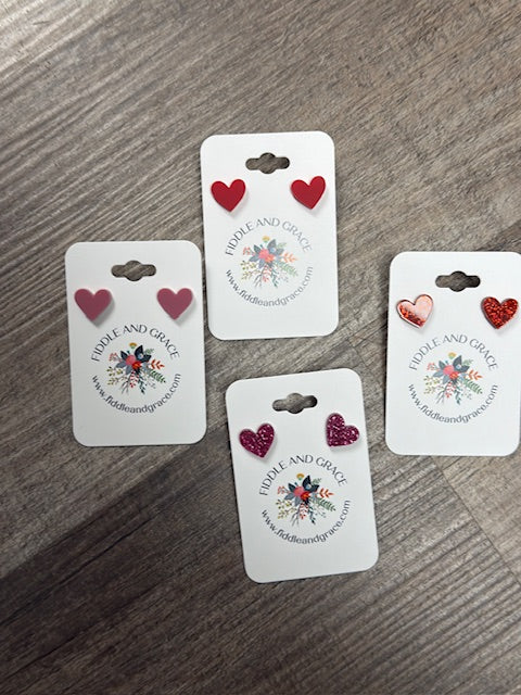 FIDDLE AND GRACE VALENTINE'S EARRINGS