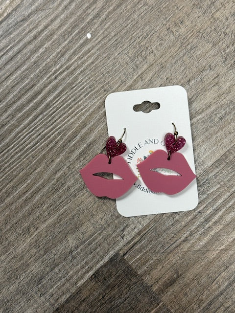 FIDDLE AND GRACE VALENTINE'S EARRINGS