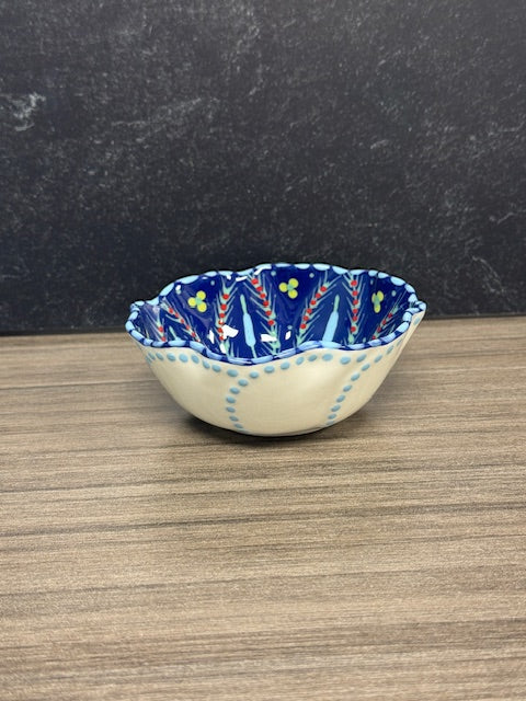 THUMBPRINT ARTIFACTS POTTERSWORK CERAMIC POPPY RAMEKIN - ASSORTED
