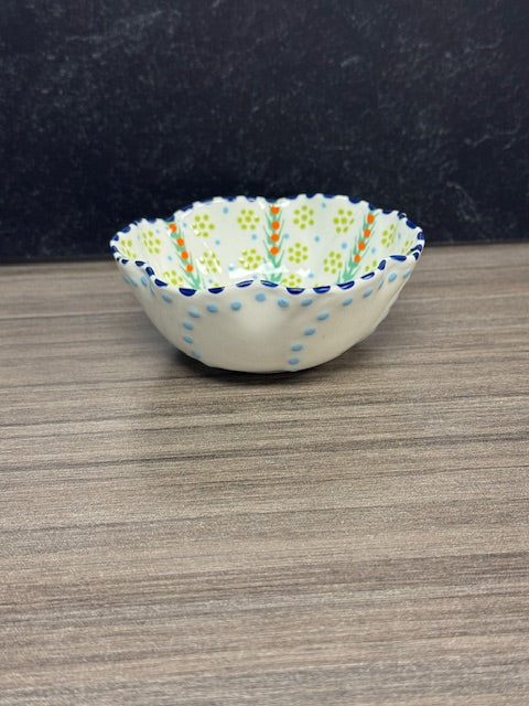 THUMBPRINT ARTIFACTS POTTERSWORK CERAMIC POPPY RAMEKIN - ASSORTED