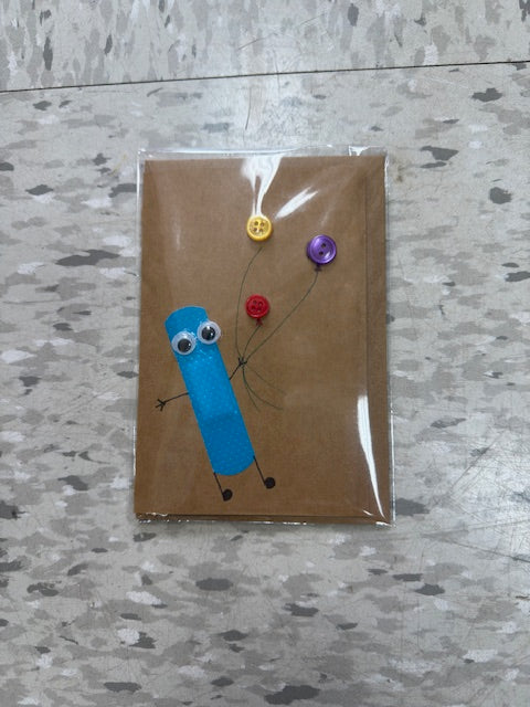 SHAKERAG FLOWERS GREETING CARDS - ASSORTED