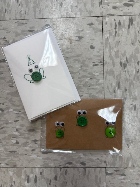 SHAKERAG FLOWERS GREETING CARDS - ASSORTED