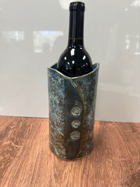 POTTERY BY SARAH FORNO - WINE CHILLER 4 1/2"D x 8"T