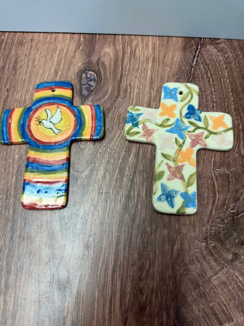 POTTERY BY SARAH FORNO - CROSSES - ASSORTED