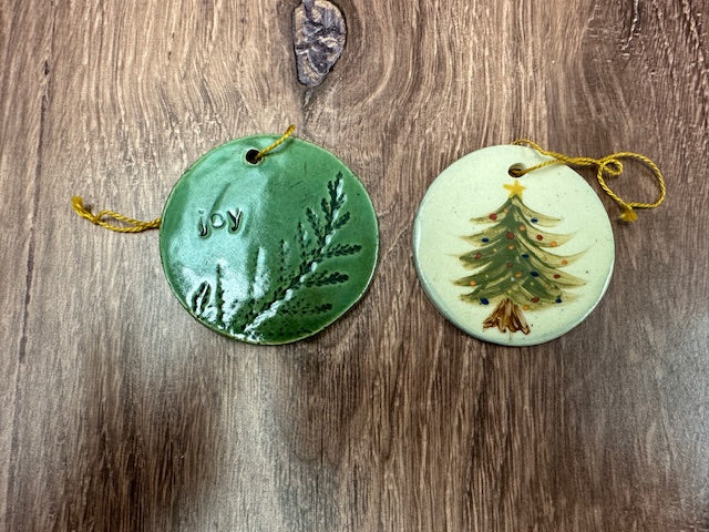 POTTERY BY SARAH FORNO - ORNAMENTS - ASSORTED