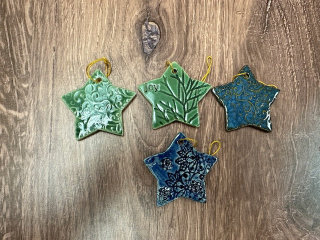 POTTERY BY SARAH FORNO - ORNAMENTS - ASSORTED