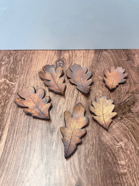 POTTERY BY SARAH FORNO - FALL LEAVES - ASSORTED