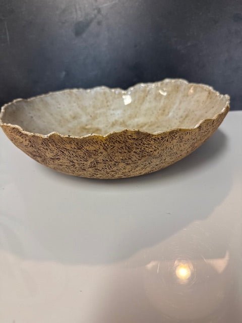 POTTERY BY SARAH FORNO - BIG CREAM BOWL
