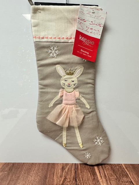 KENSIE HOME KID'S CHRISTMAS STOCKINGS - ASSORTED