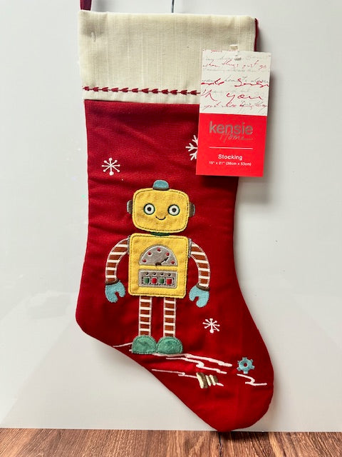 KENSIE HOME KID'S CHRISTMAS STOCKINGS - ASSORTED