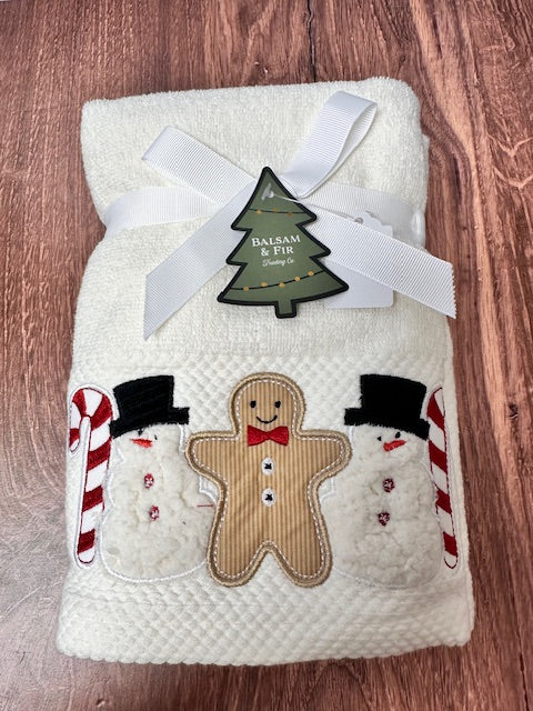 HOLIDAY SET OF 2 HAND TOWELS GIFT SET - ASSORTED