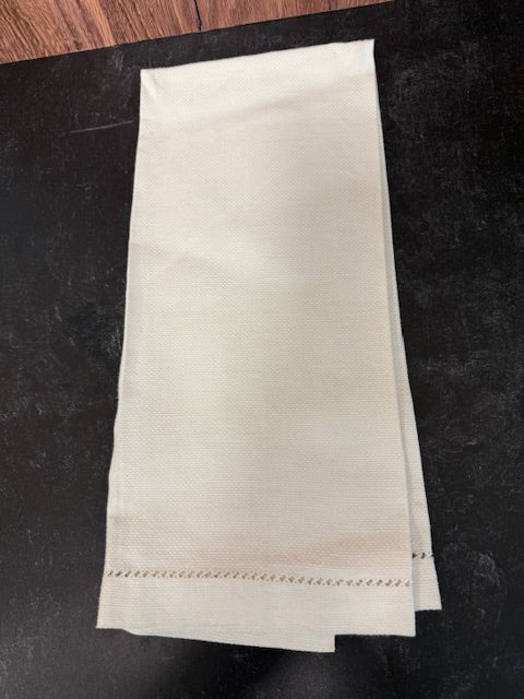 VINTAGE LINEN WAFFLEWEAVE TEA TOWEL