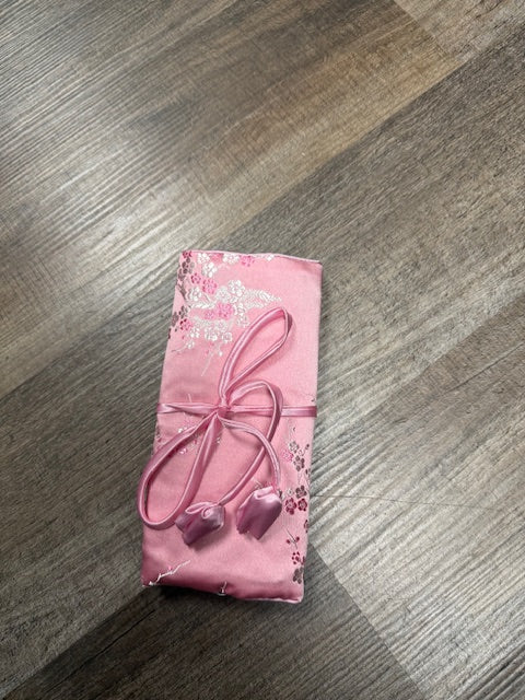 ORIENTAL SILK JEWELRY TRAVEL POUCH