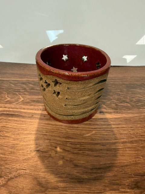 BEAR WALLOW POTTERY BY JANNA COX - AMERICANA 4th of JULY - ASSORTED