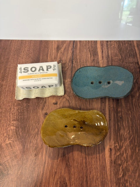 POTTERY BY SARAH FORNO - SOAP DISH ASSORTED