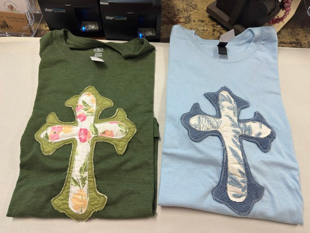 QUILTED T-SHIRTS. - CROSS
